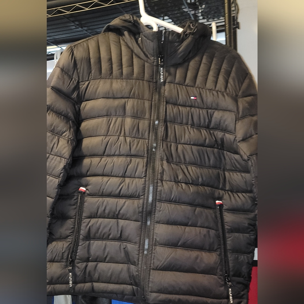 Tommy Hilfiger Black Puffer Jacket